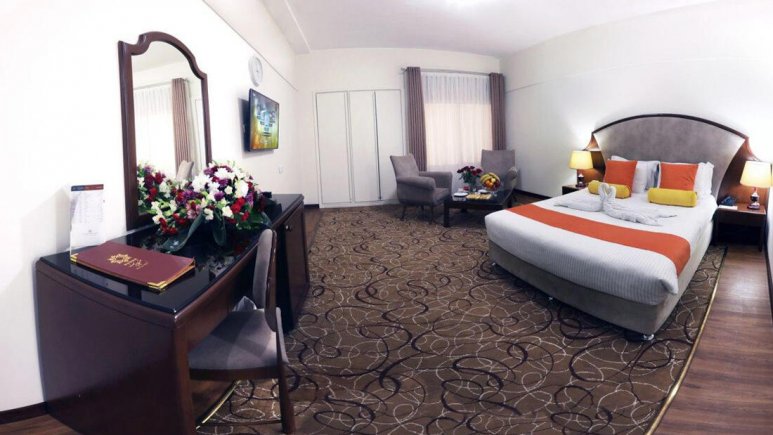 اتاق دو تخته دبل رویال هتل پردیسان مشهد